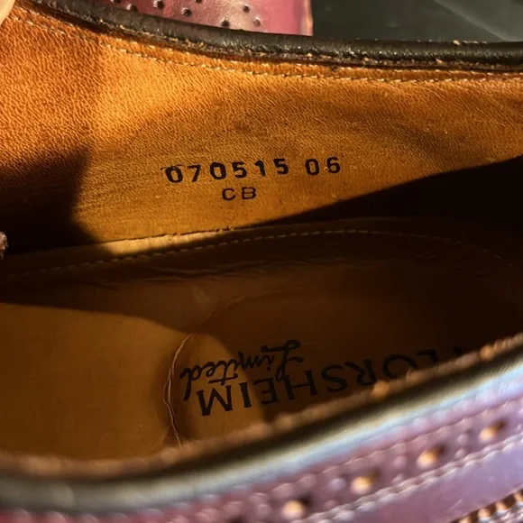 Florsheim dress shoes size 10 - Picture 7 of 8
